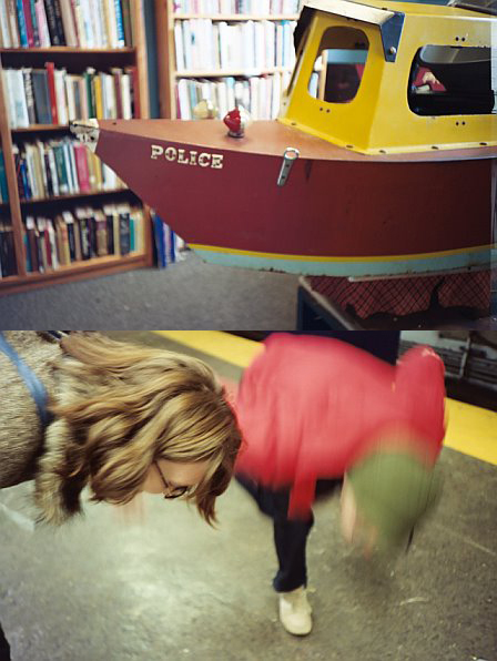police boat and friends